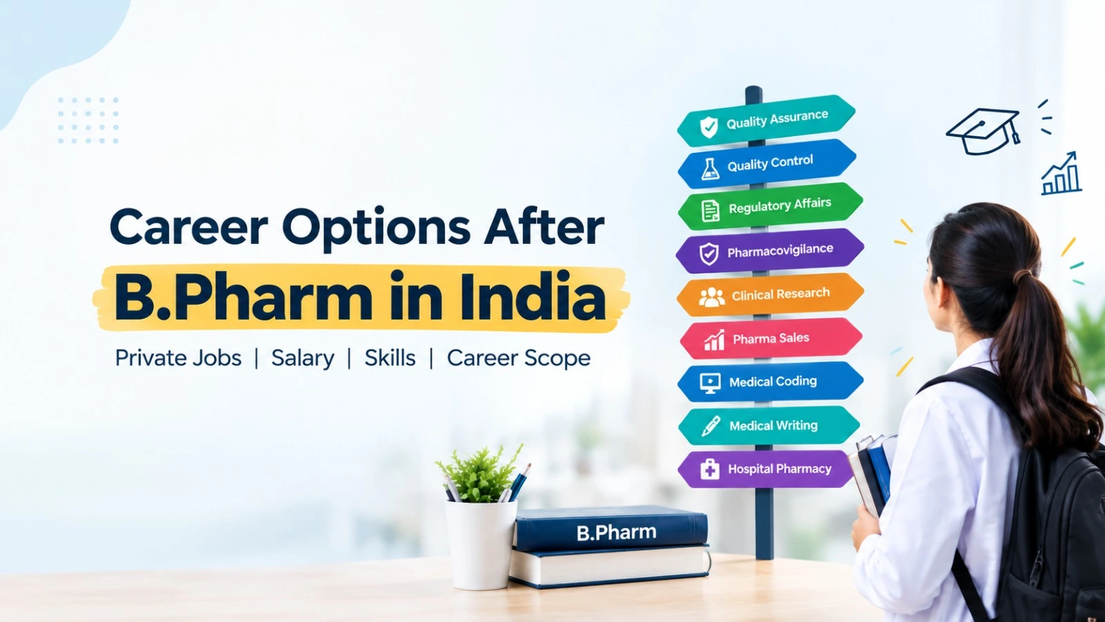 Career Options After B.Pharm in India 2026: Private Jobs, Salary, Skills & Career Scope
