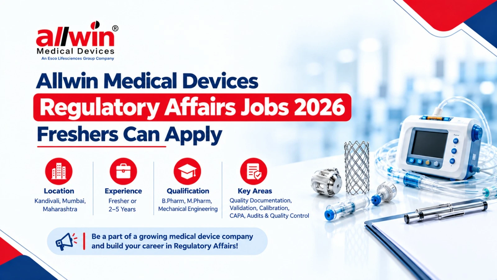 Allwin Medical Devices Regulatory Affairs