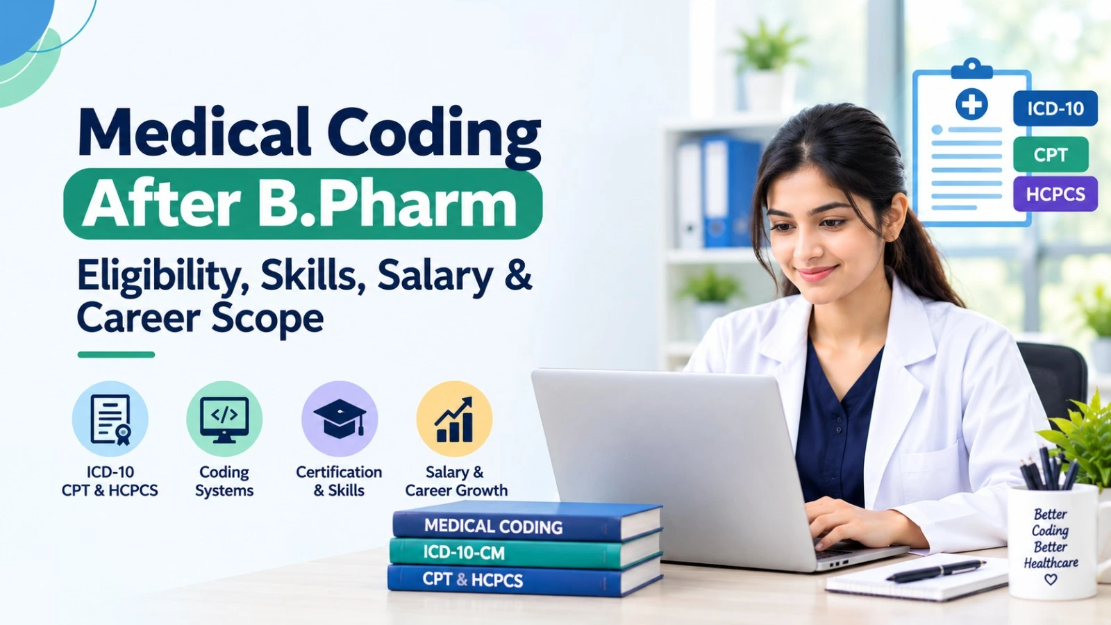 Medical Coding After B.Pharm: Eligibility, Skills, Salary & Career Scope
